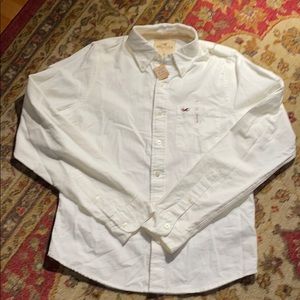 NWT Men’s XL Hollister light Flannel Button Down